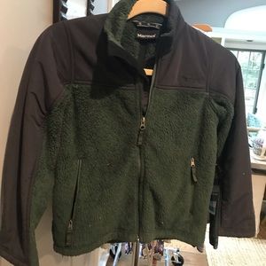 Marmot fleece boys coat